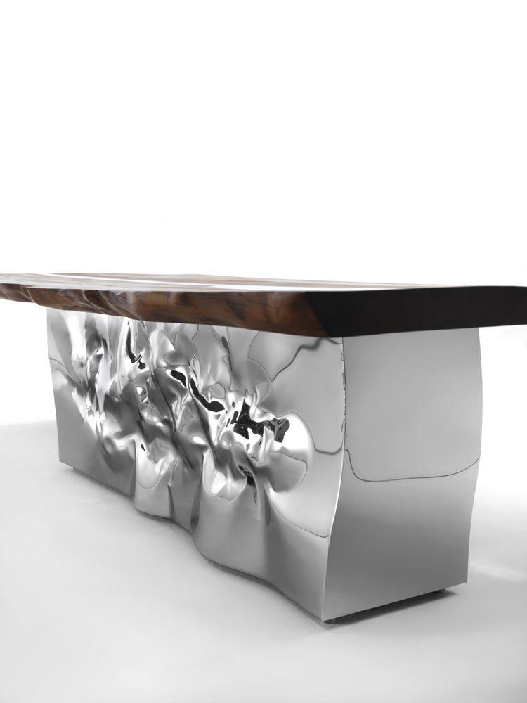 RIFLESSI Rectangular wood table