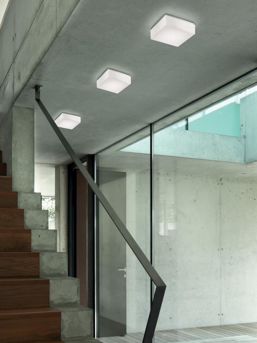 CUBI P-PL28 Blown glass wall lamp / ceiling lamp