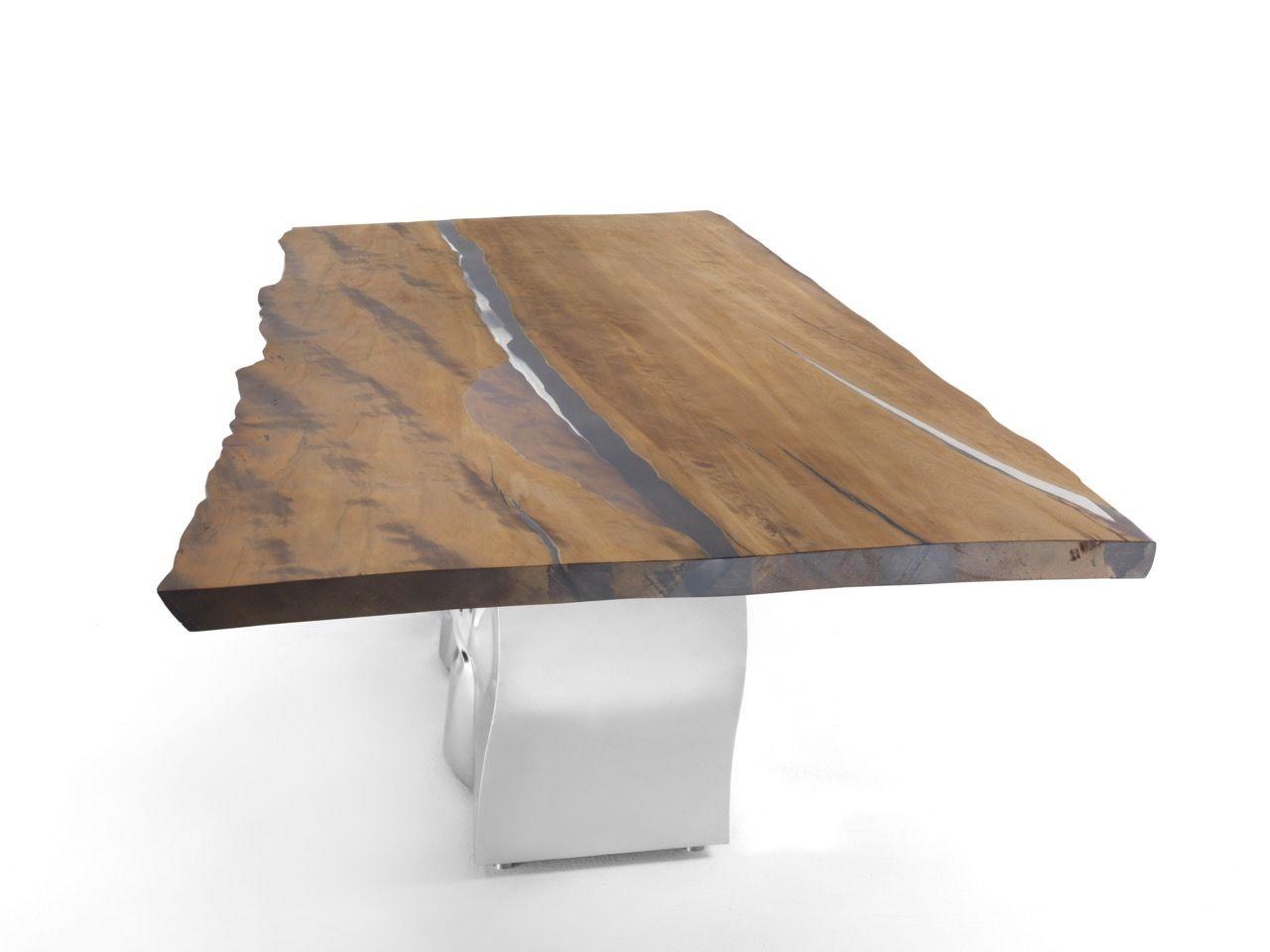 RIFLESSI Rectangular wood table