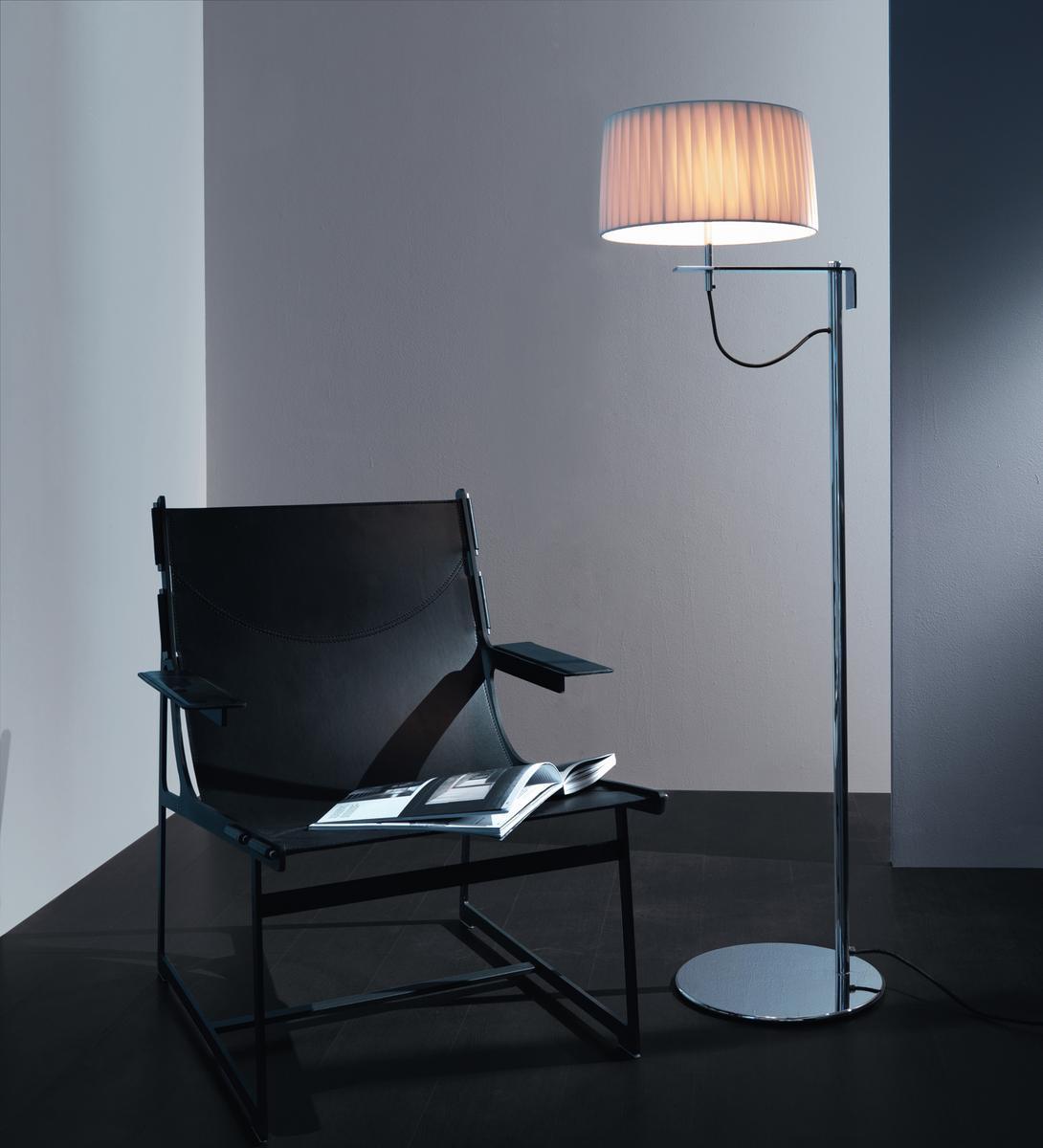 DIVINA LED fabric floor lamp