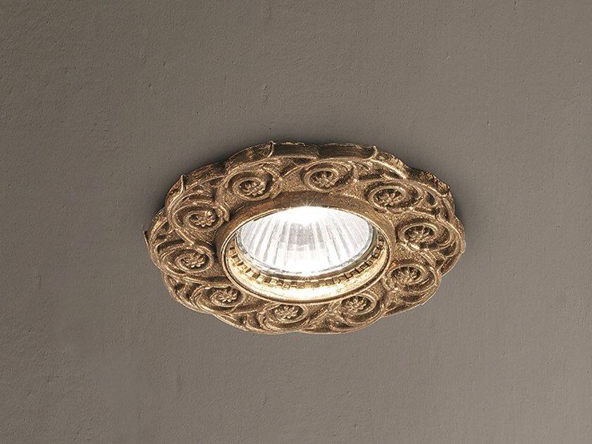 BRASS & SPOTS VE 1194 Semi-inset brass spotlight