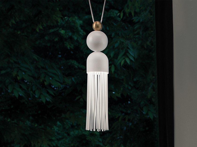 NAPPE N9 LED painted metal pendant lamp