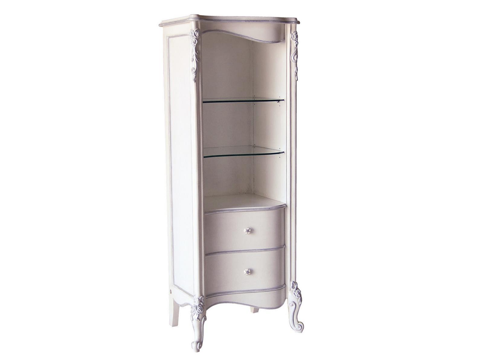 CAPRI Tall bathroom cabinet with drawers