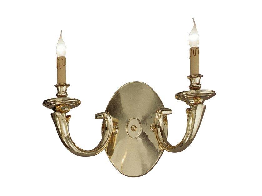 AMOS 260/A2 Polished Brass wall light