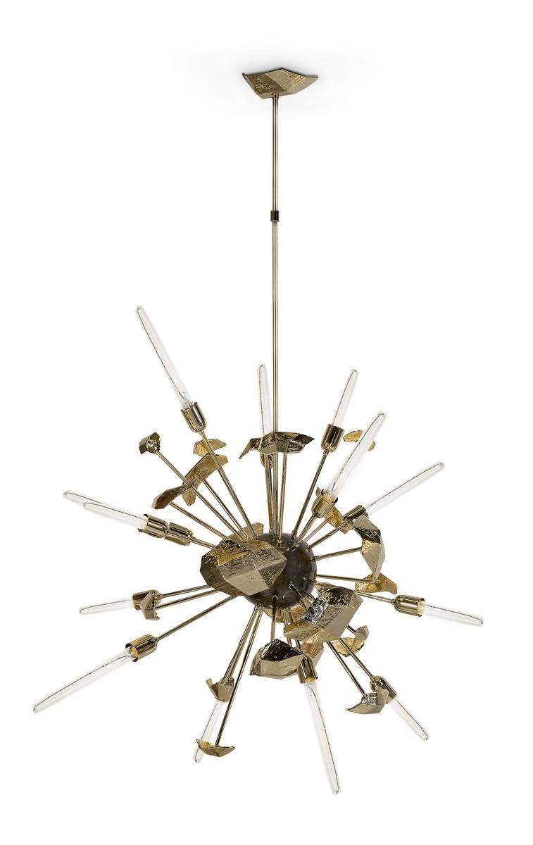 SUPERNOVA Brass pendant lamp