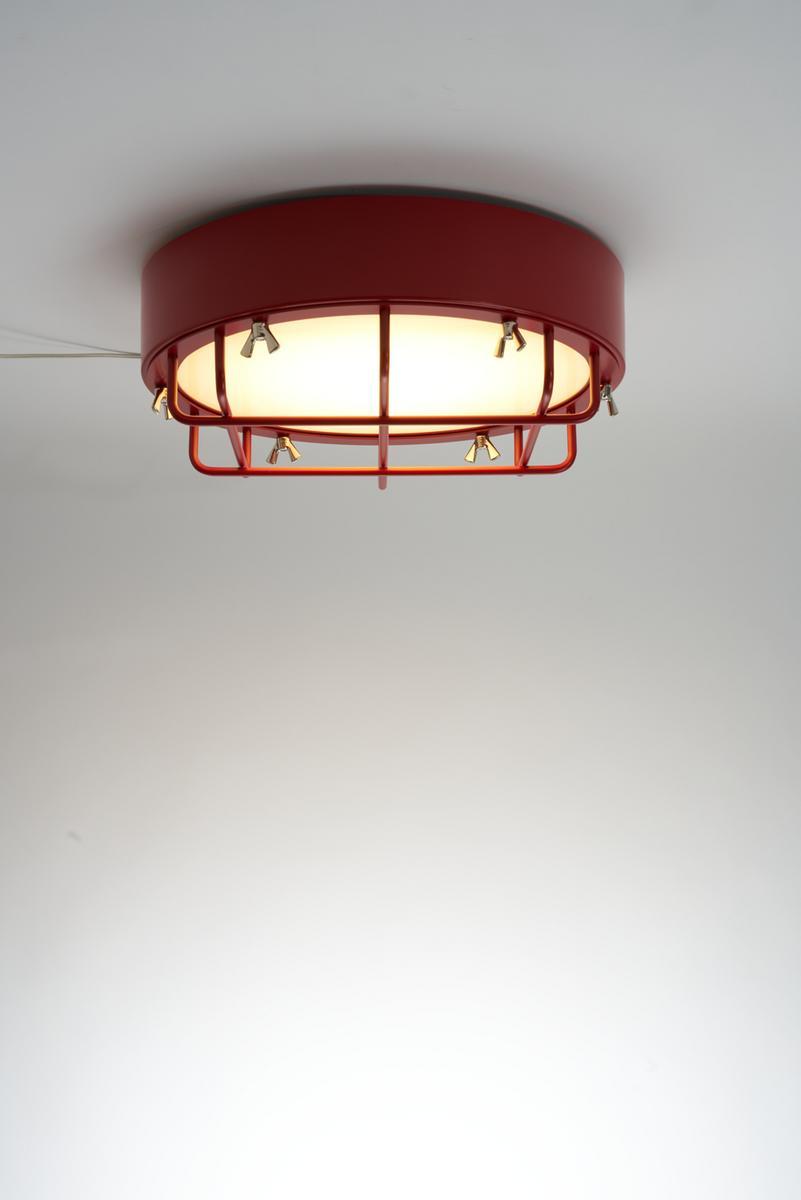 CANTIERE Direct light iron ceiling light