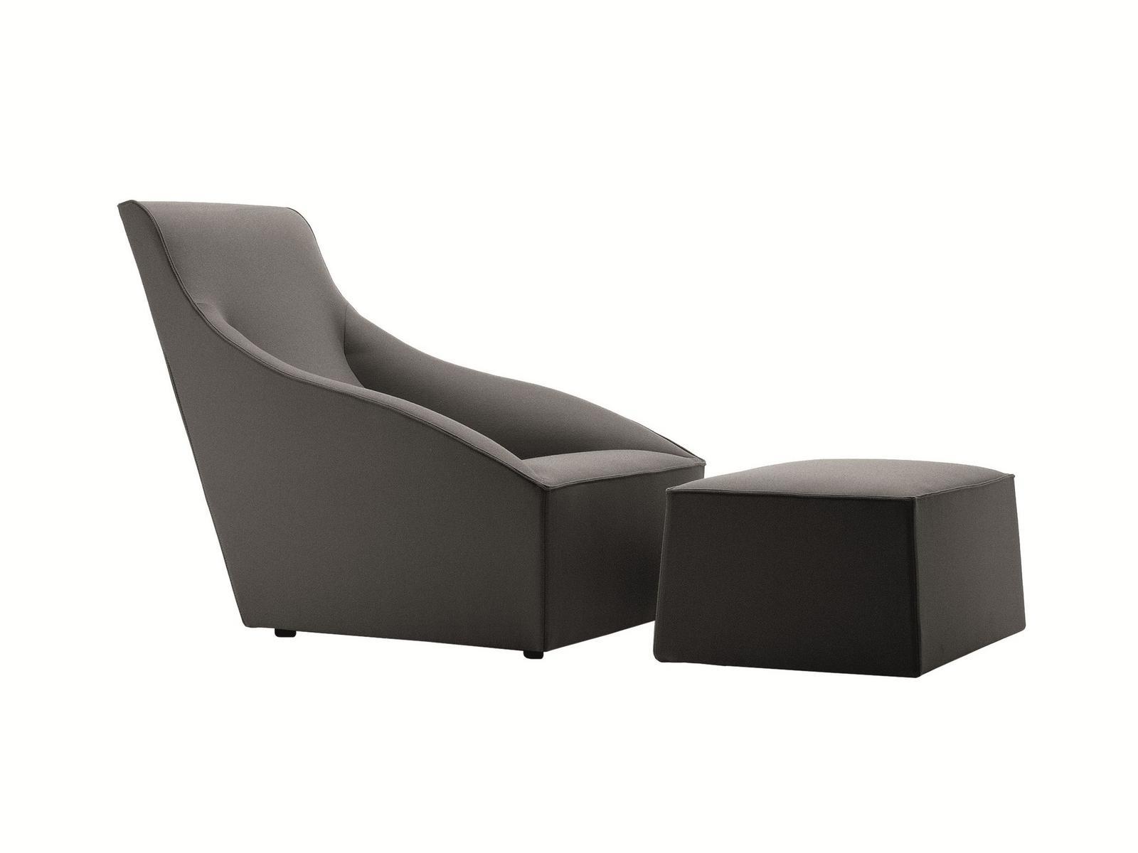 DODA Fabric armchair with armrests