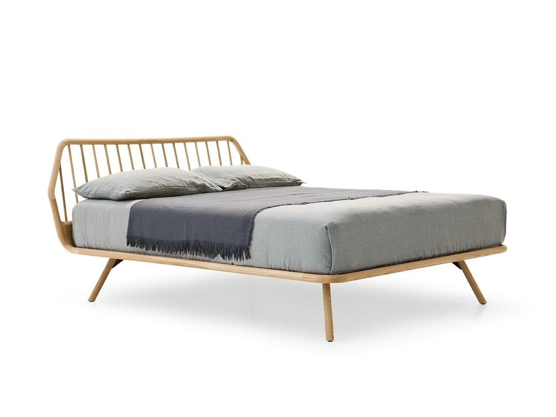 TRAMA LEGNO Solid wood double bed