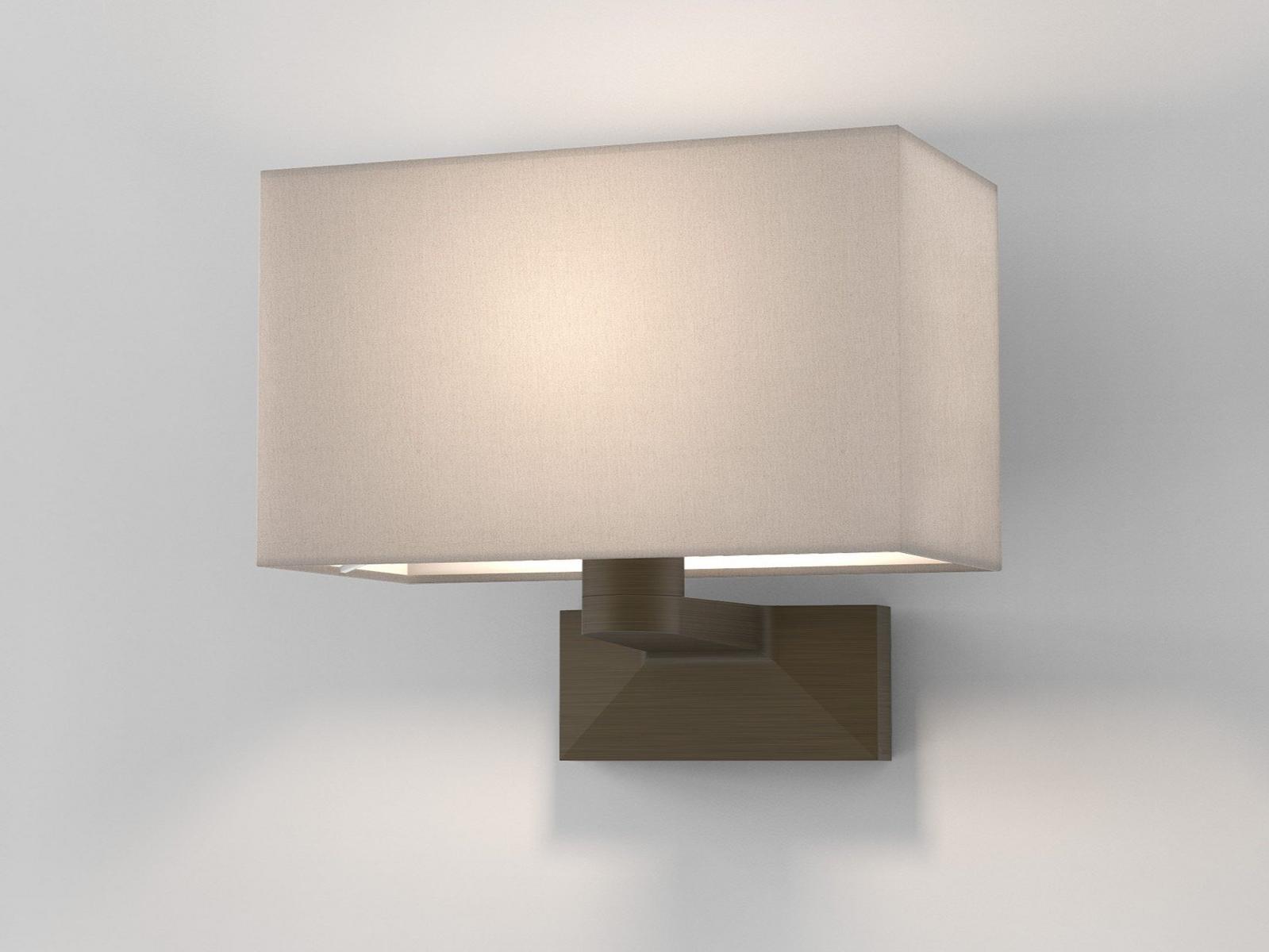 CARMEL LED zinc wall lamp with fixed arm