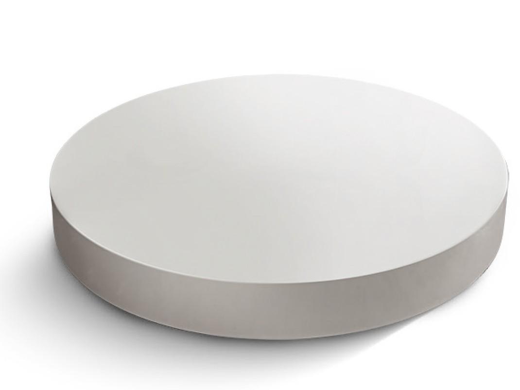 ROUND Low round MDF coffee table