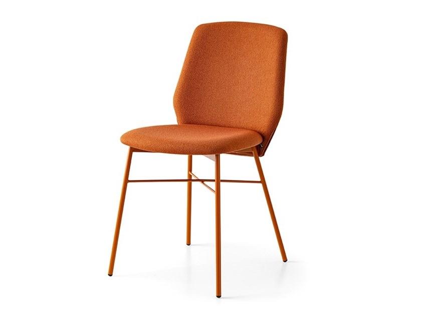 SIBILLA Upholstered fabric chair