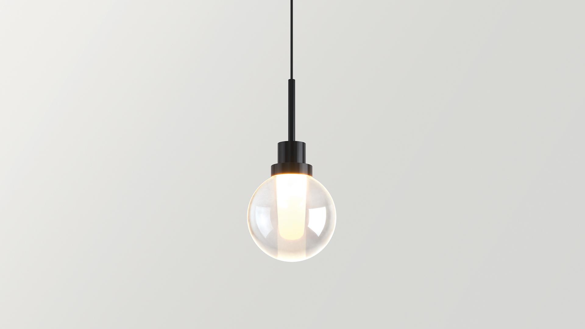 ALASKA BIG FANCY SHAPE LED adjustable glass pendant lamp