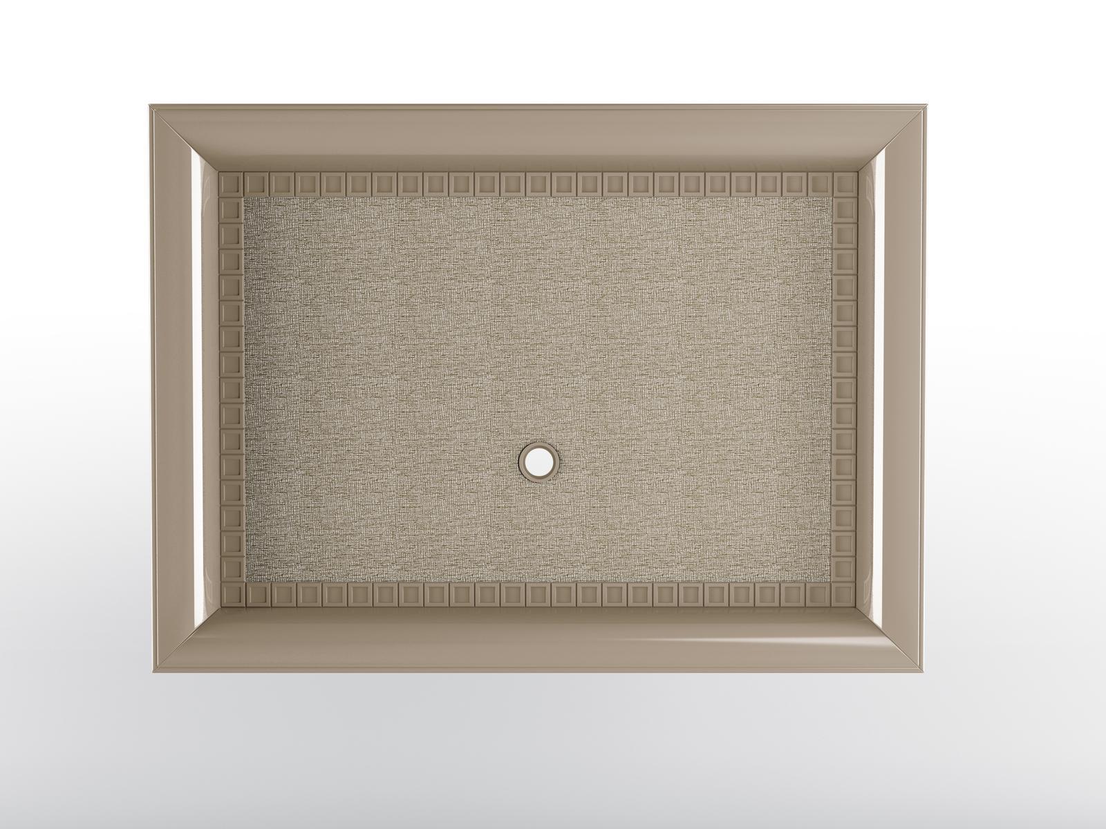 DUKE Wall-mounted TV cabinet in solid wood and fabric