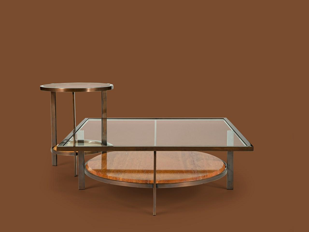 PAUL Square crystal coffee table