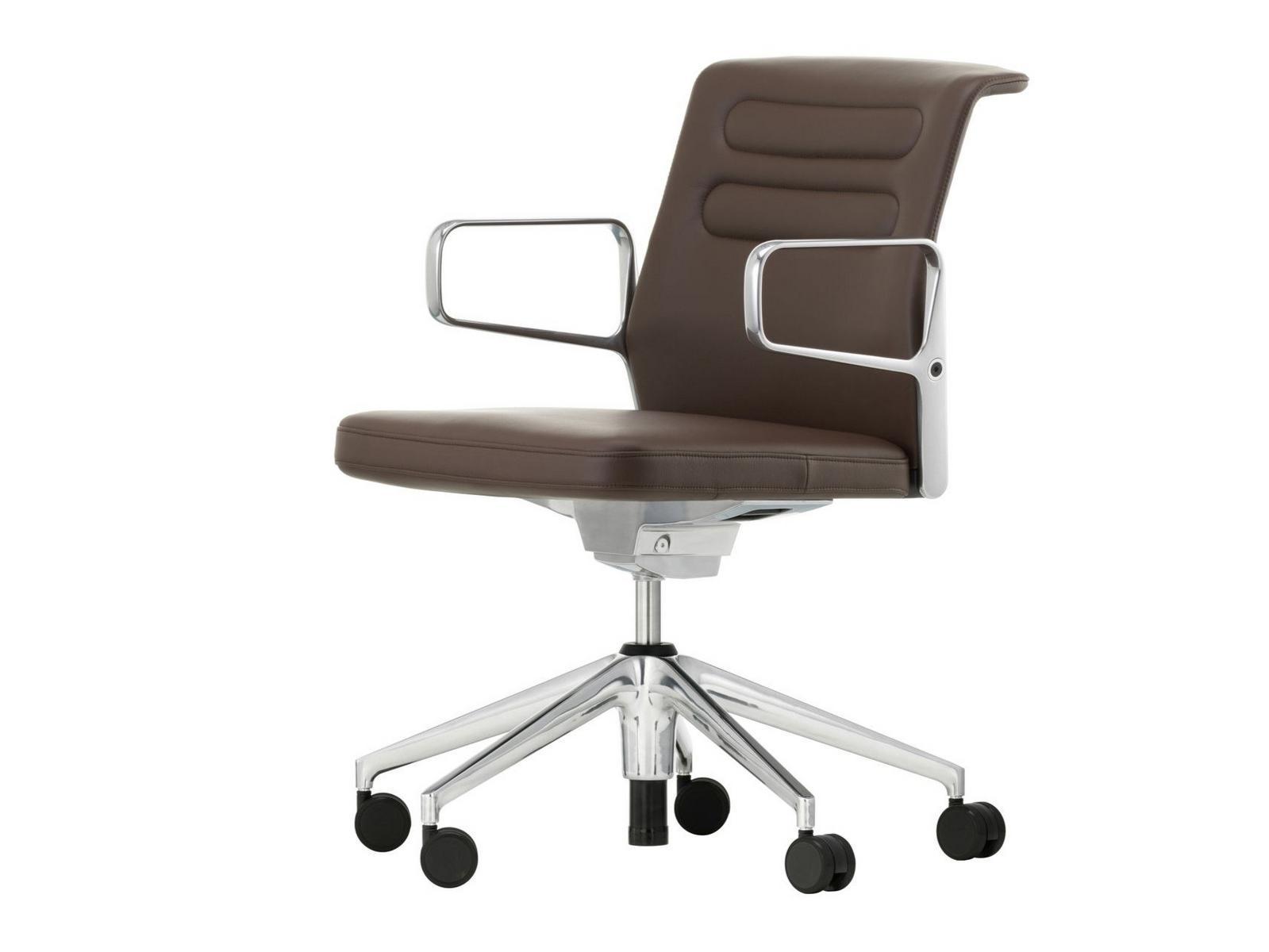 AC 5 STUDIO Swivel leather office chair