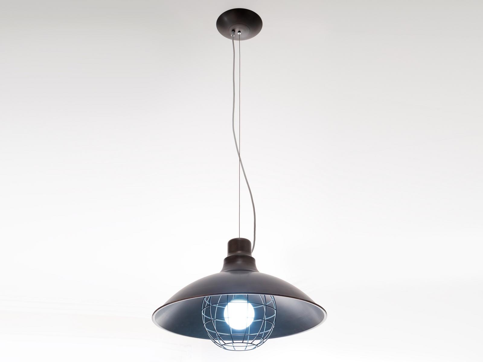 OFFICINA Direct light iron pendant lamp