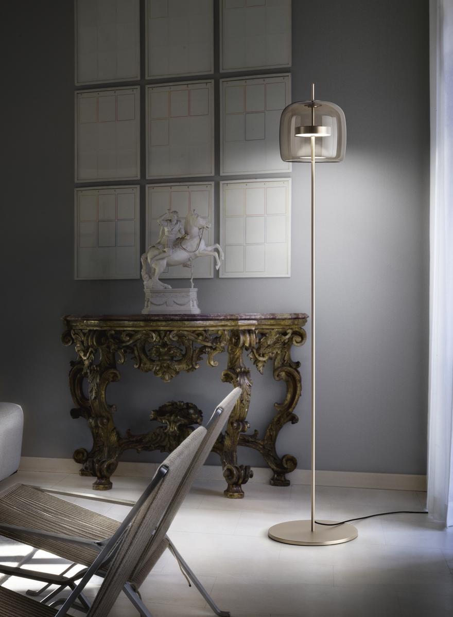 JUBE PT LED blown glass floor lamp