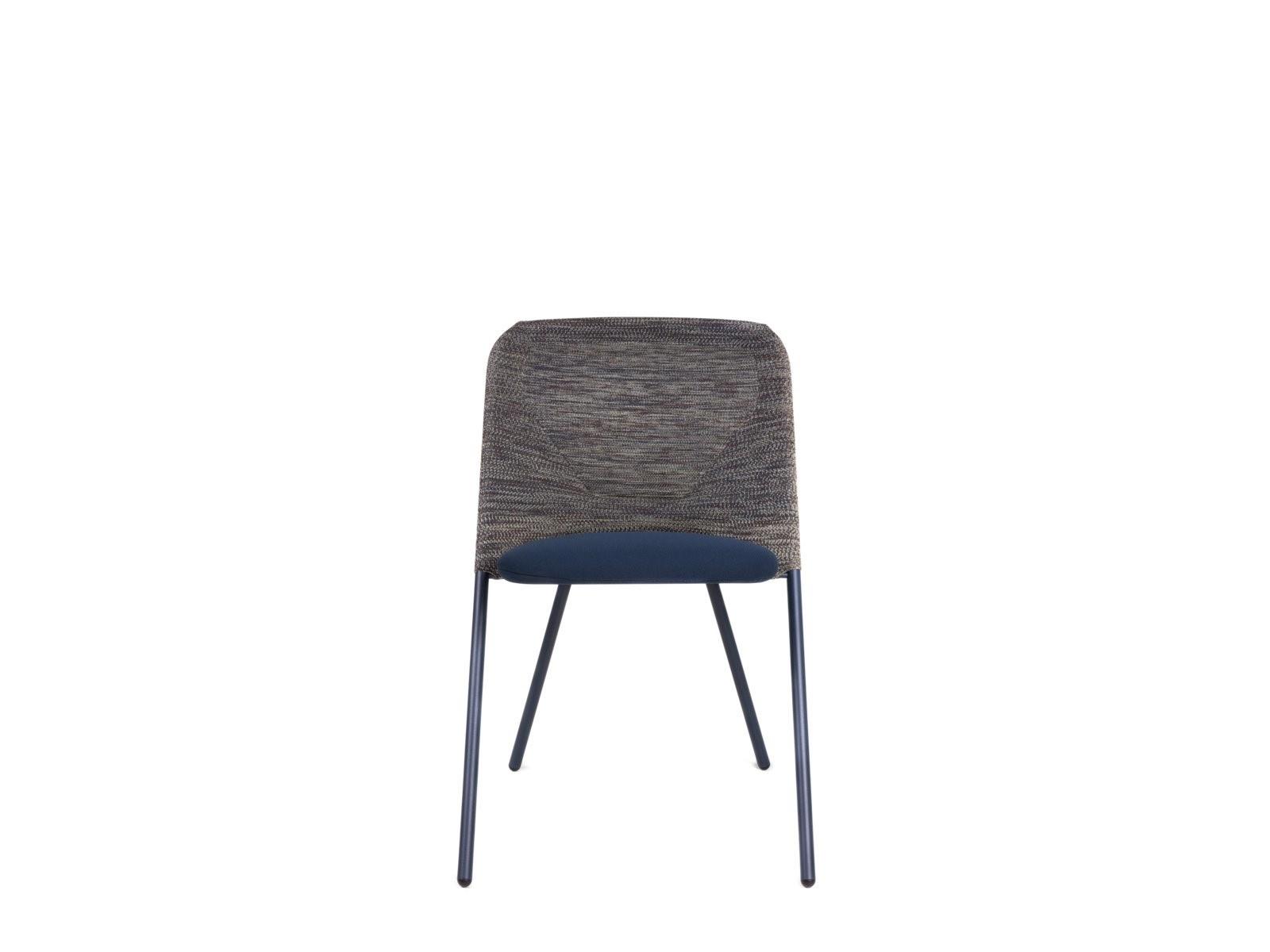 SHIFT DINING CHAIR Upholstered synthetic fabric chair