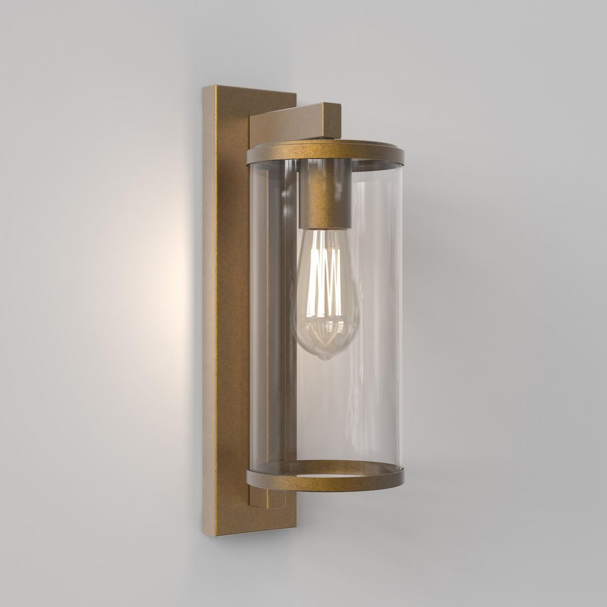 PIMLICO 400 LED Glass and Stainless Steel Outdoor wall Lamp