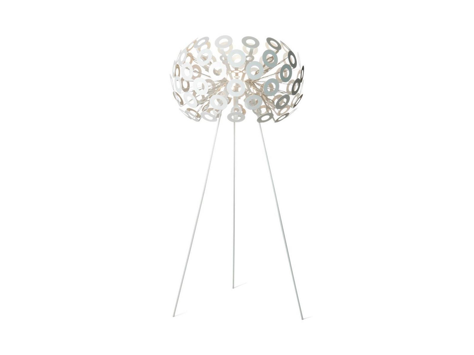 DANDELION FLOOR LAMP Aluminium floor lamp