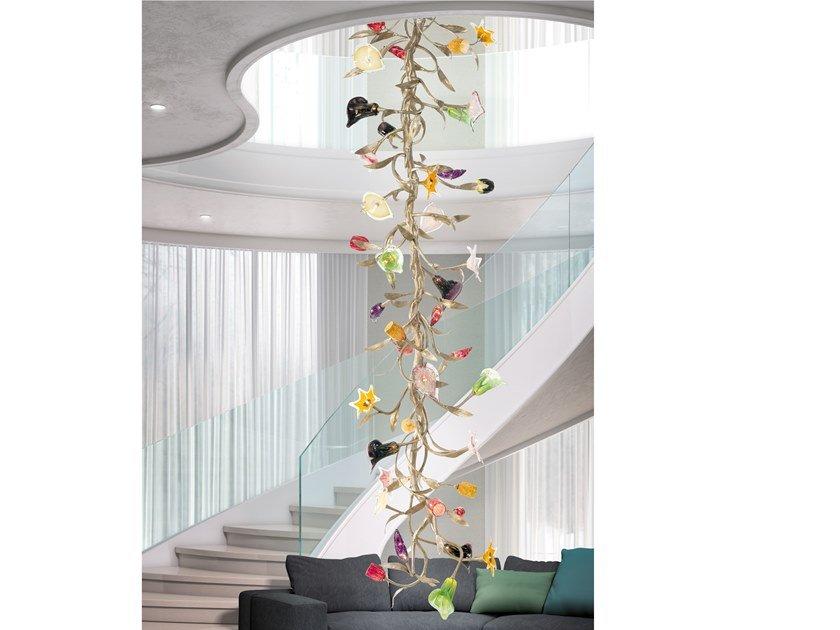 BOUQUET CT3199/41 Handmade bronze ceiling lamp