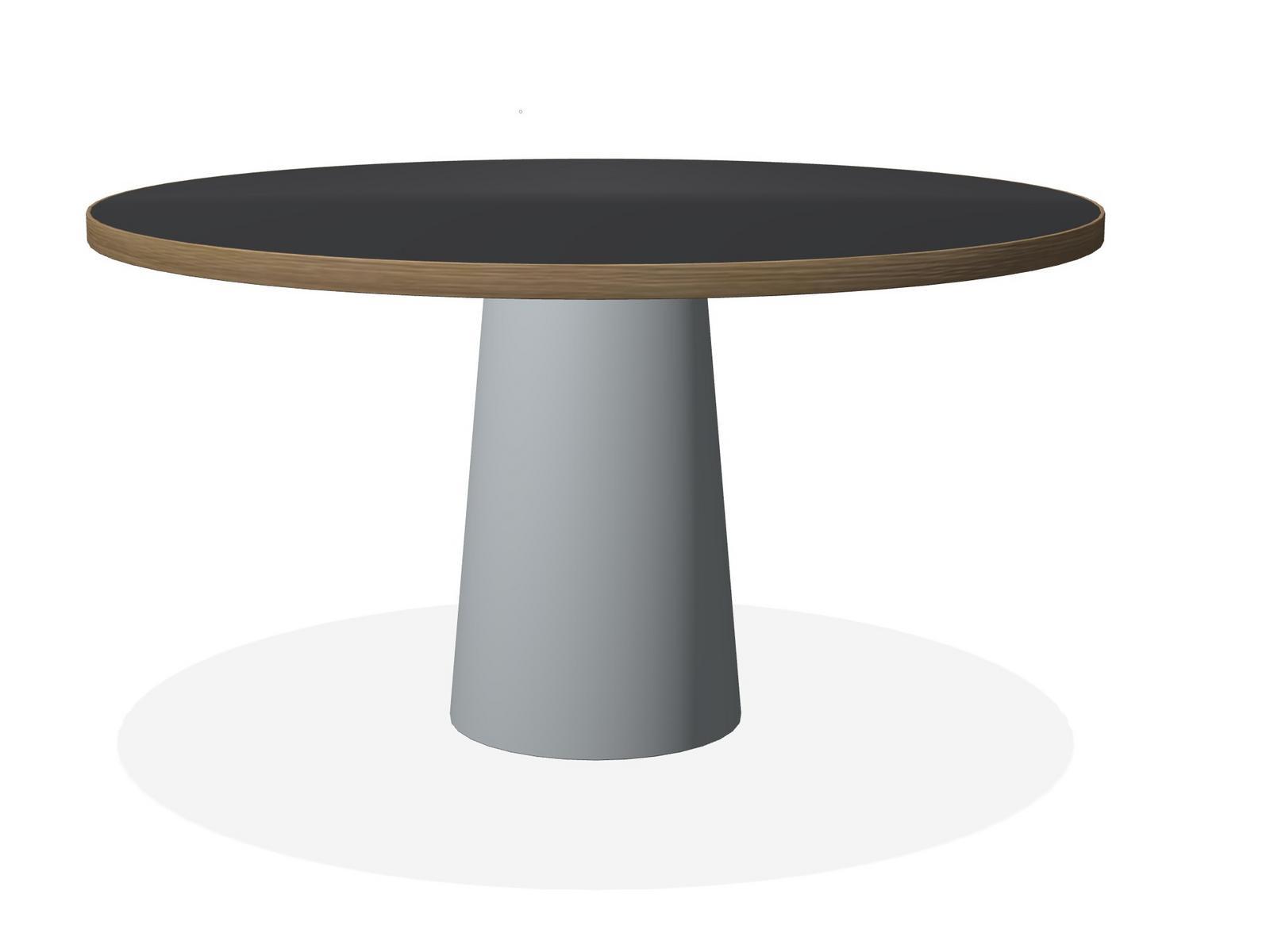 CONTAINER TABLE CLASSIC ROUND 120-140 Round resin table
