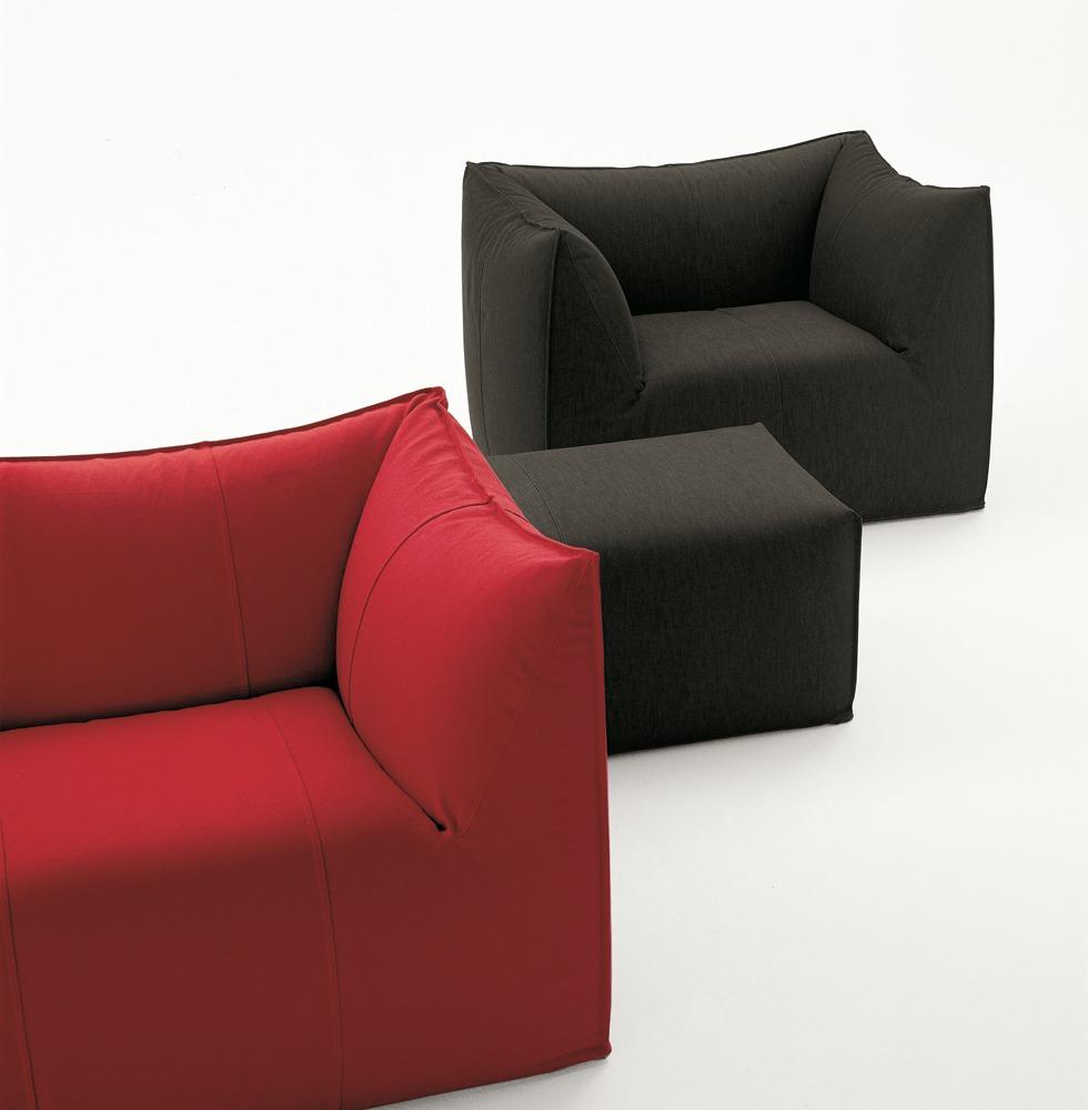 LE BAMBOLE '07 Fabric armchair with armrests