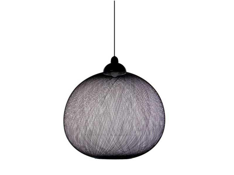 NON RANDOM Glass-fibre pendant lamp