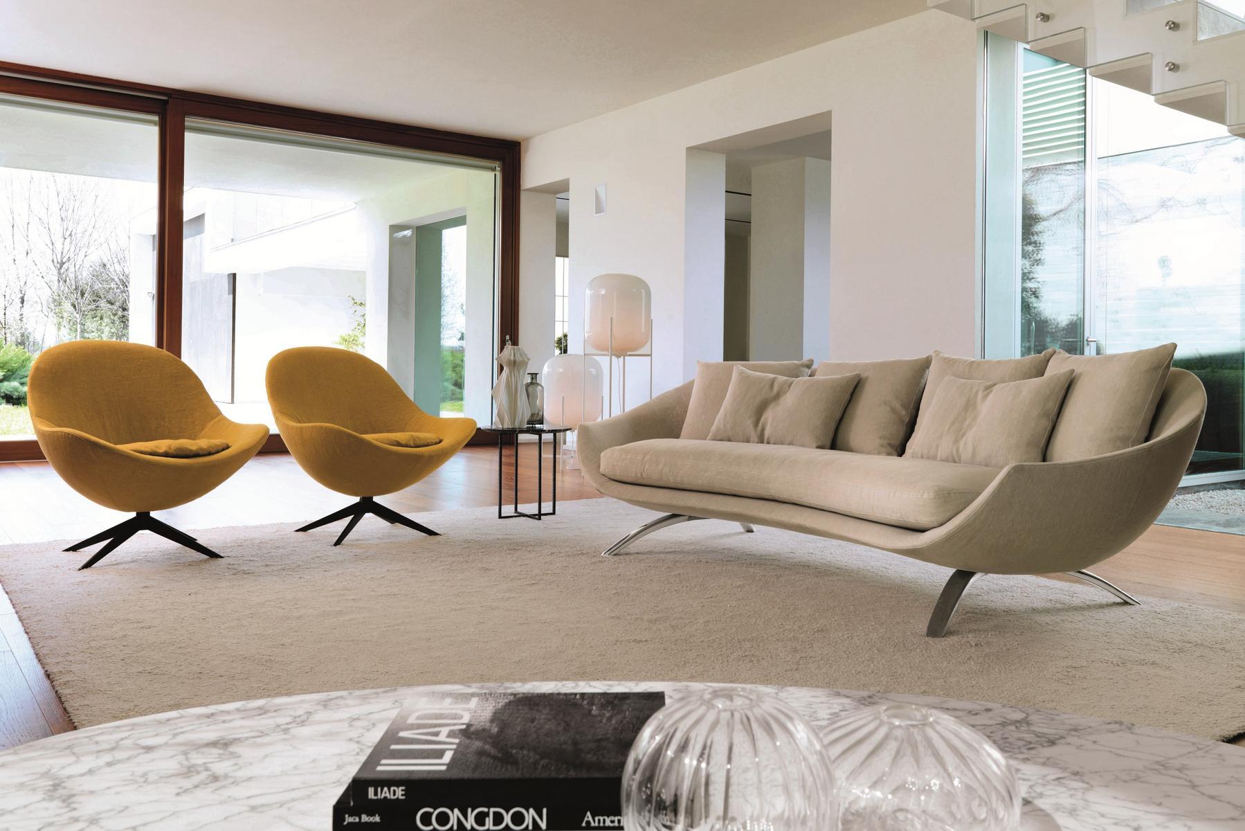 SOOR Armchair with 4-spoke base