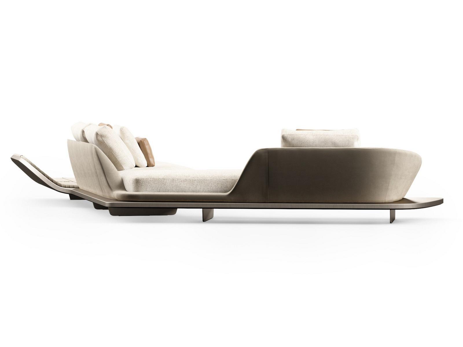 SEGNO Leather sofa with chaise longue SEGNO Leather sofa with chaise longue