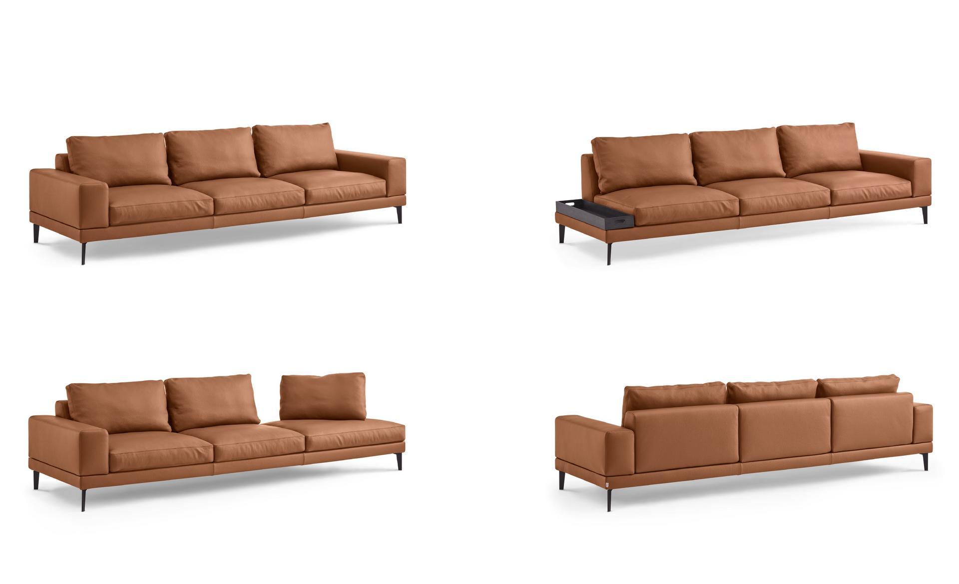 NELSON Sectional fabric sofa