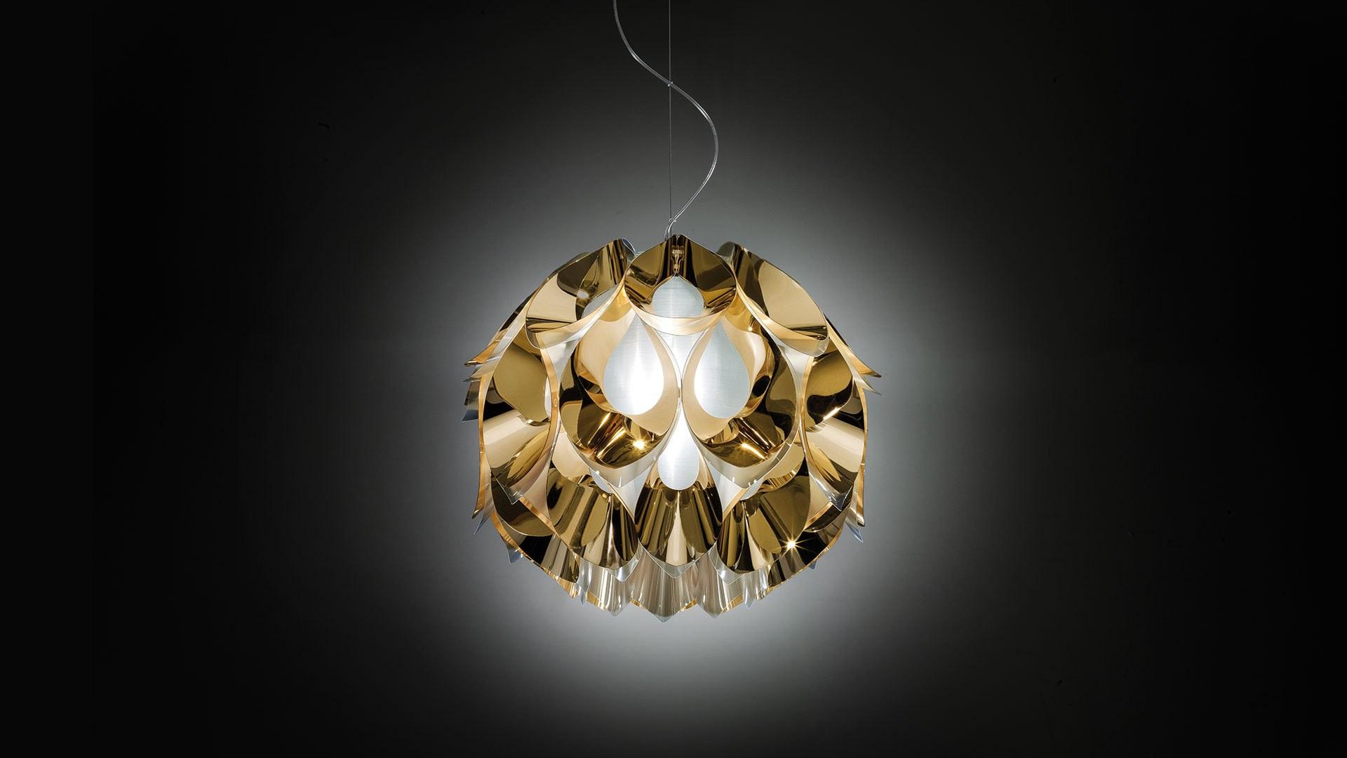 FLORA GOLD LED Goldflex® pendant lamp