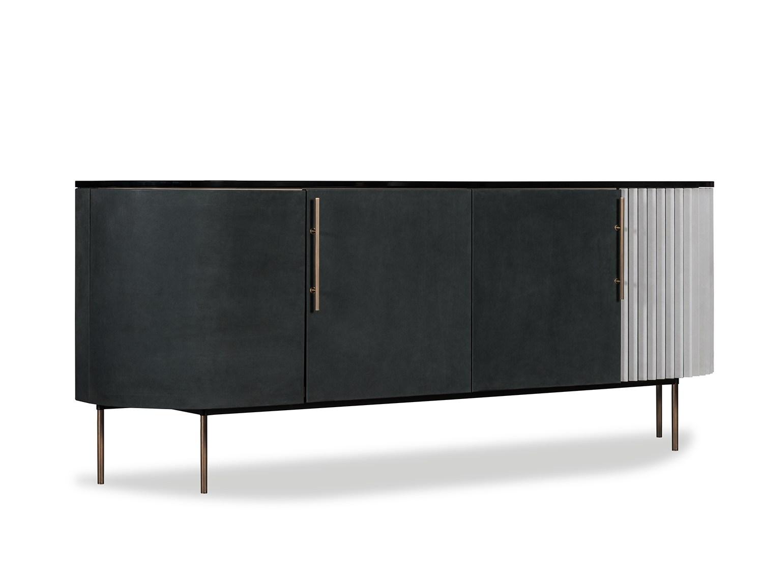 PLISSÉ Sideboard with doors
