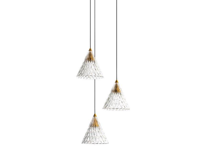 VENETO - 3 LED PMMA pendant lamp