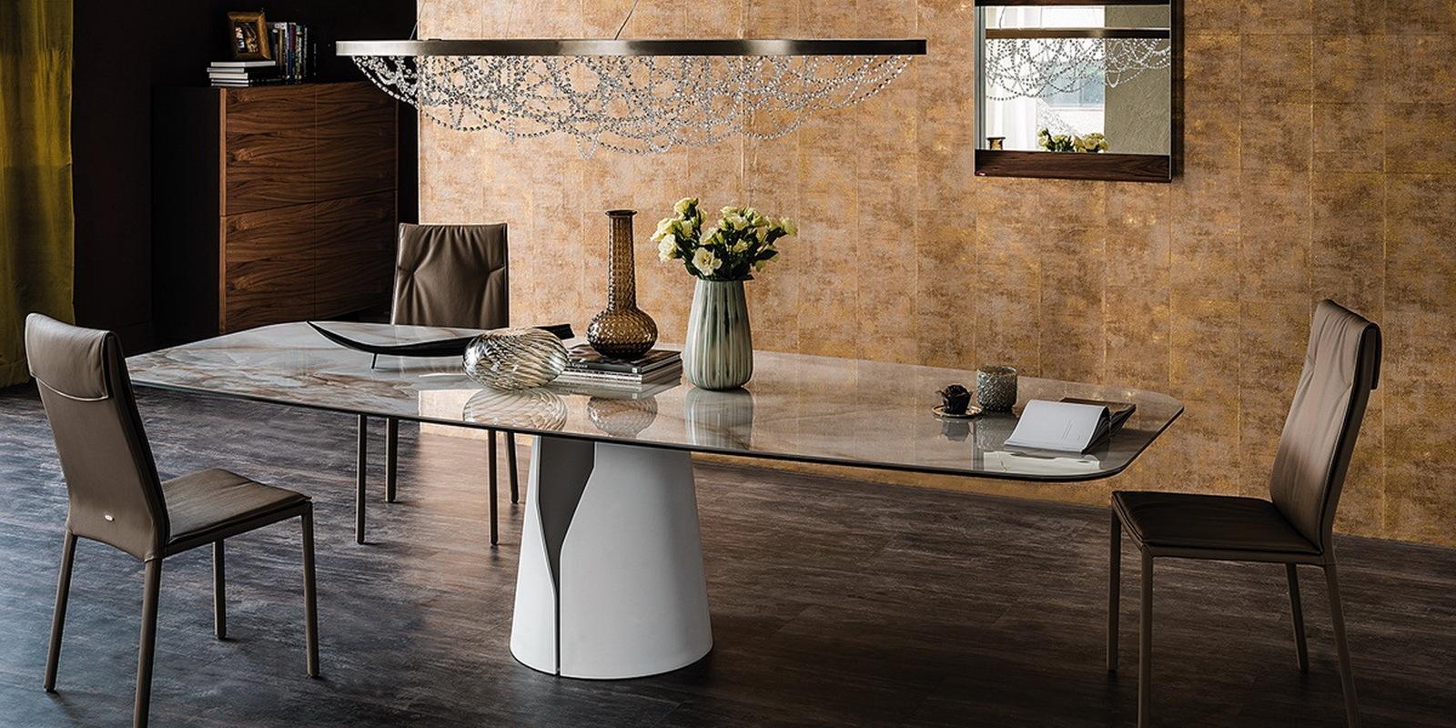 GIANO KERAMIK Rectangular metal table