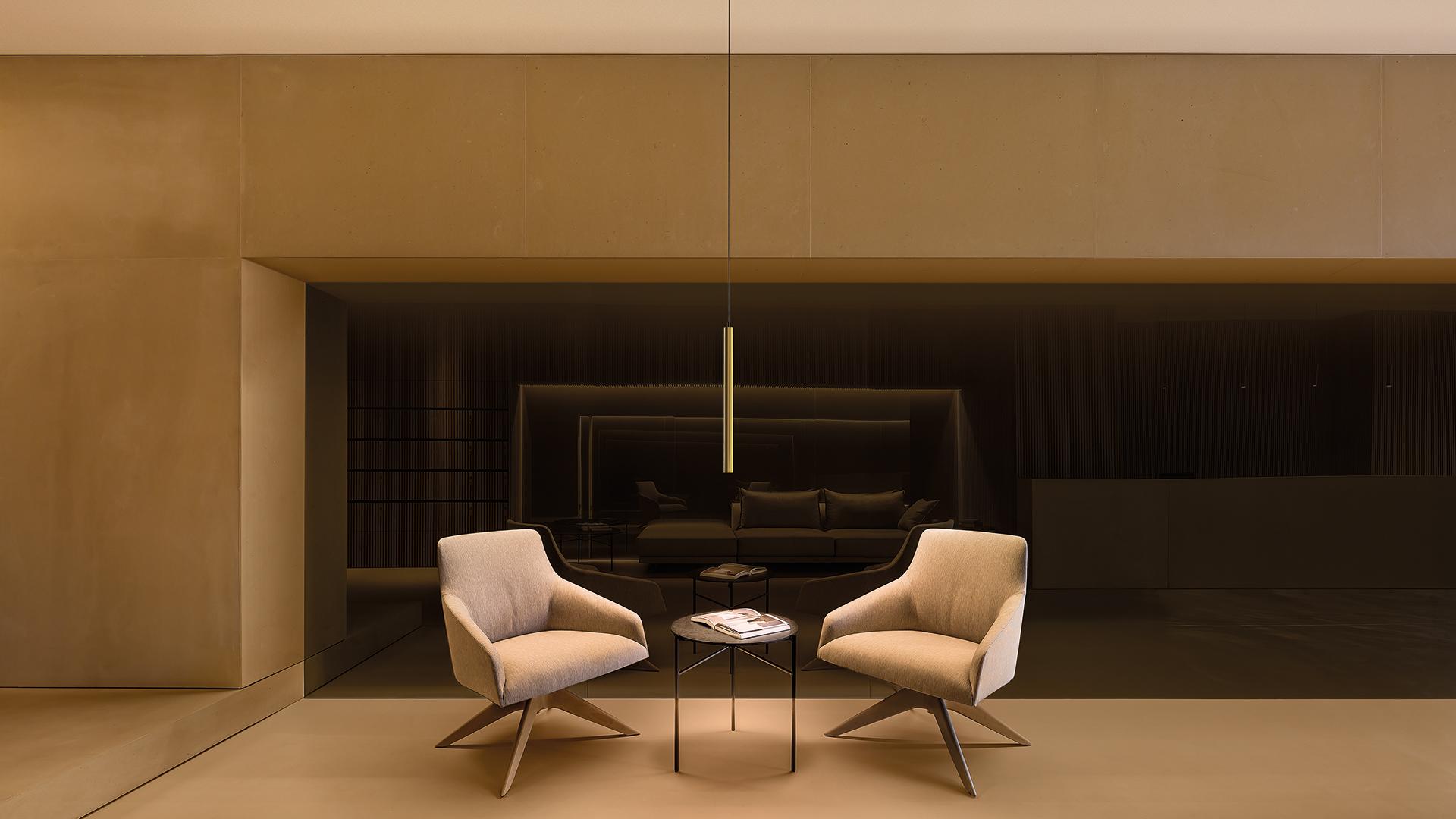 STICK 44 48V LED aluminium pendant lamp