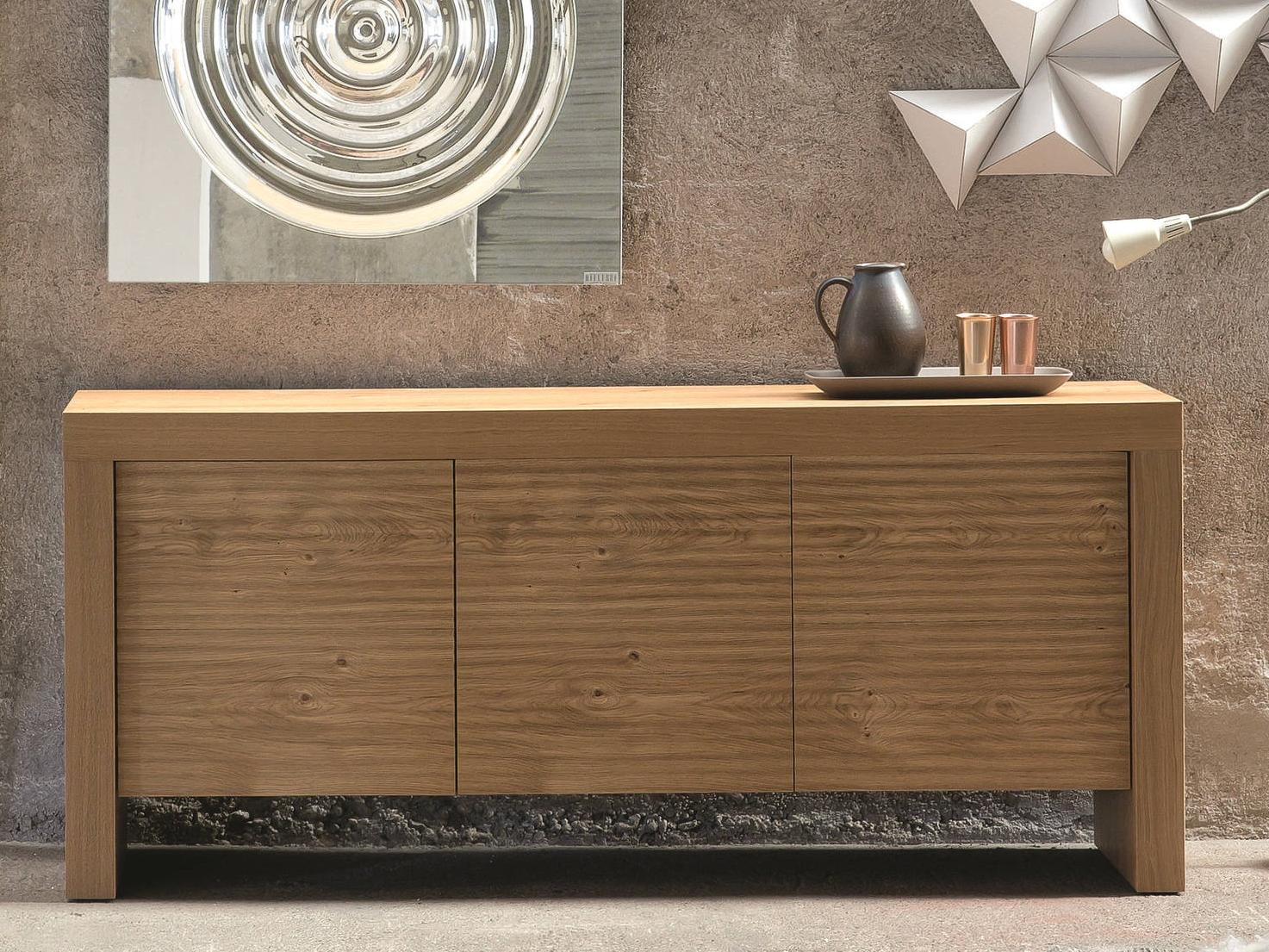 T-WOOD Oak sideboard with doors