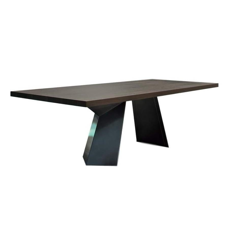 FIANDRE Rectangular tempered glass table