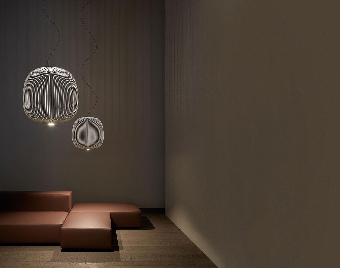 SPOKES Metal pendant lamp