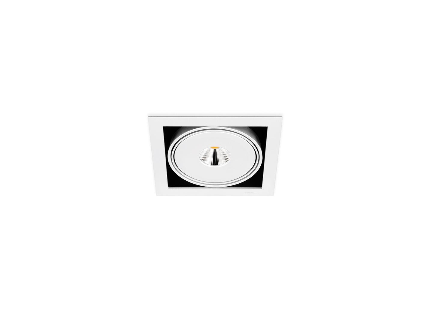 ORBITAL 1 LARK-111 LED recessed aluminium spotlight