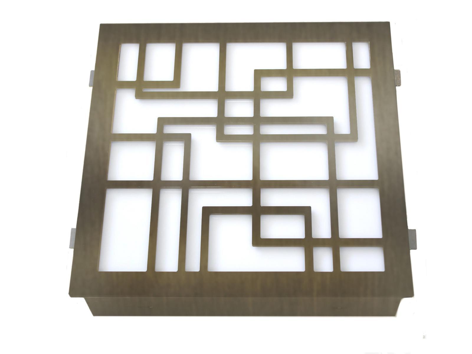 RESETTE SQUARE LED ceiling light