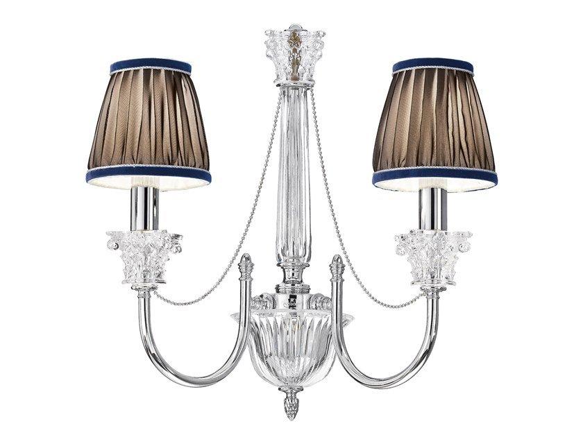 VICKY 37089/A2 Chrome wall light with shades