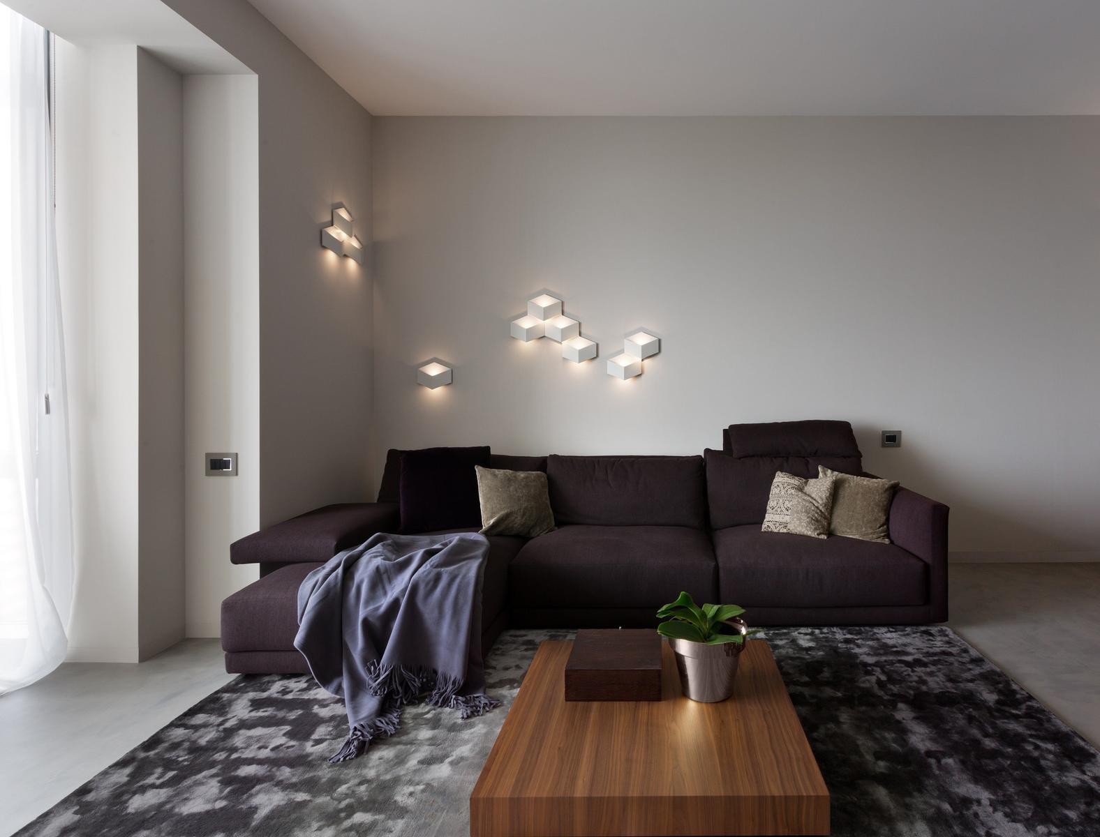 FOLD SURFACE LED aluminium wall light