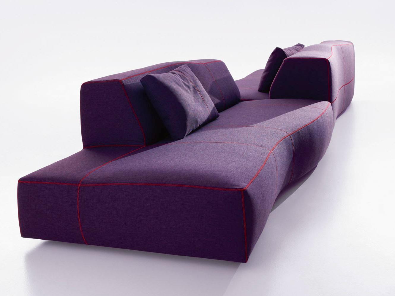 BEND Modular fabric sofa