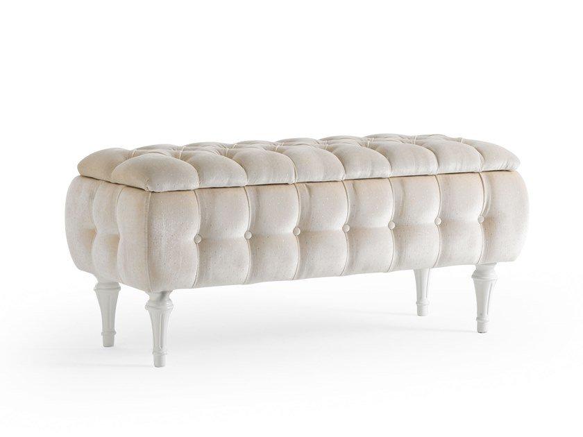 CAMELOT Tufted storage bench