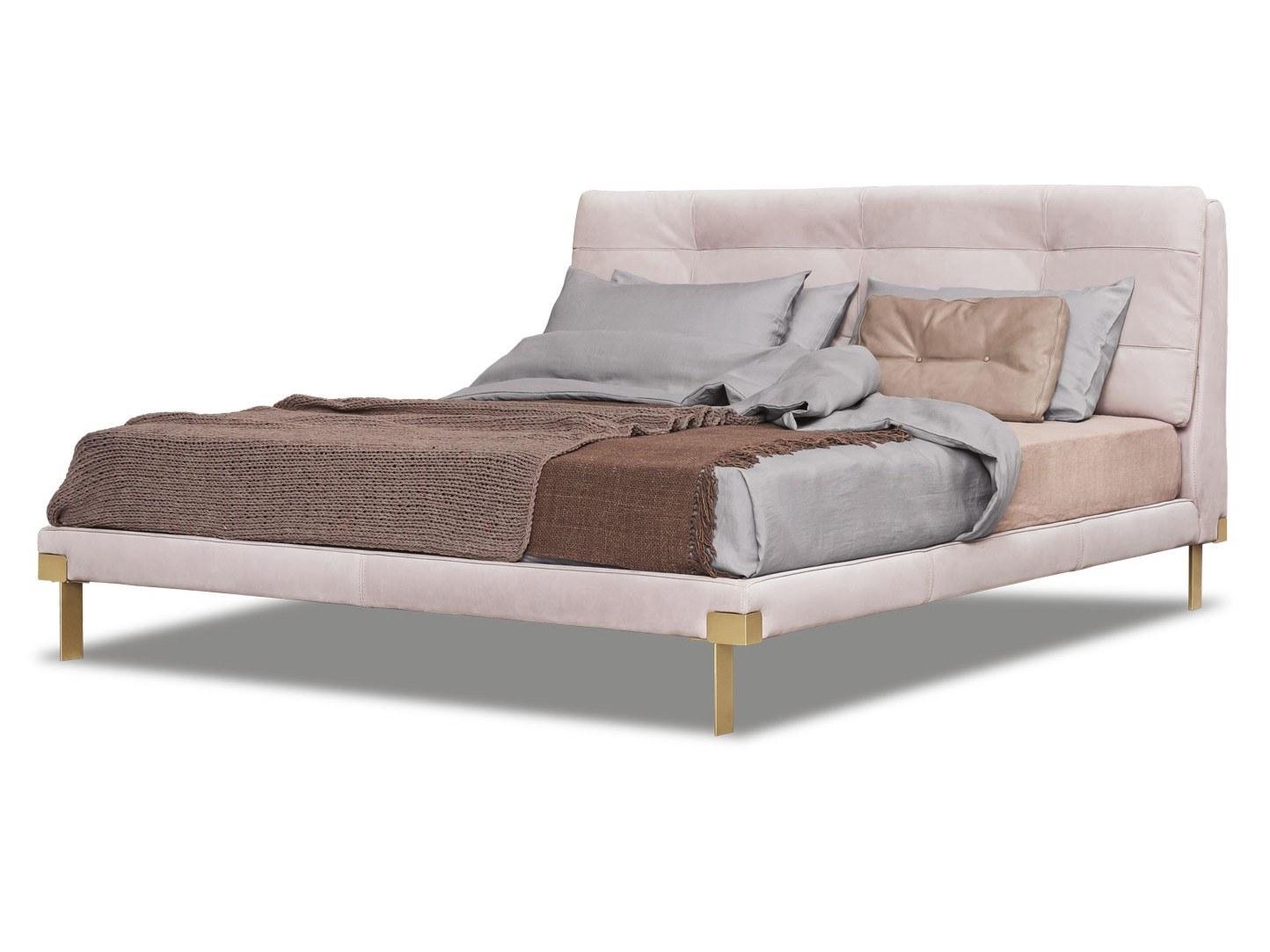 VIKTOR Upholstered double bed