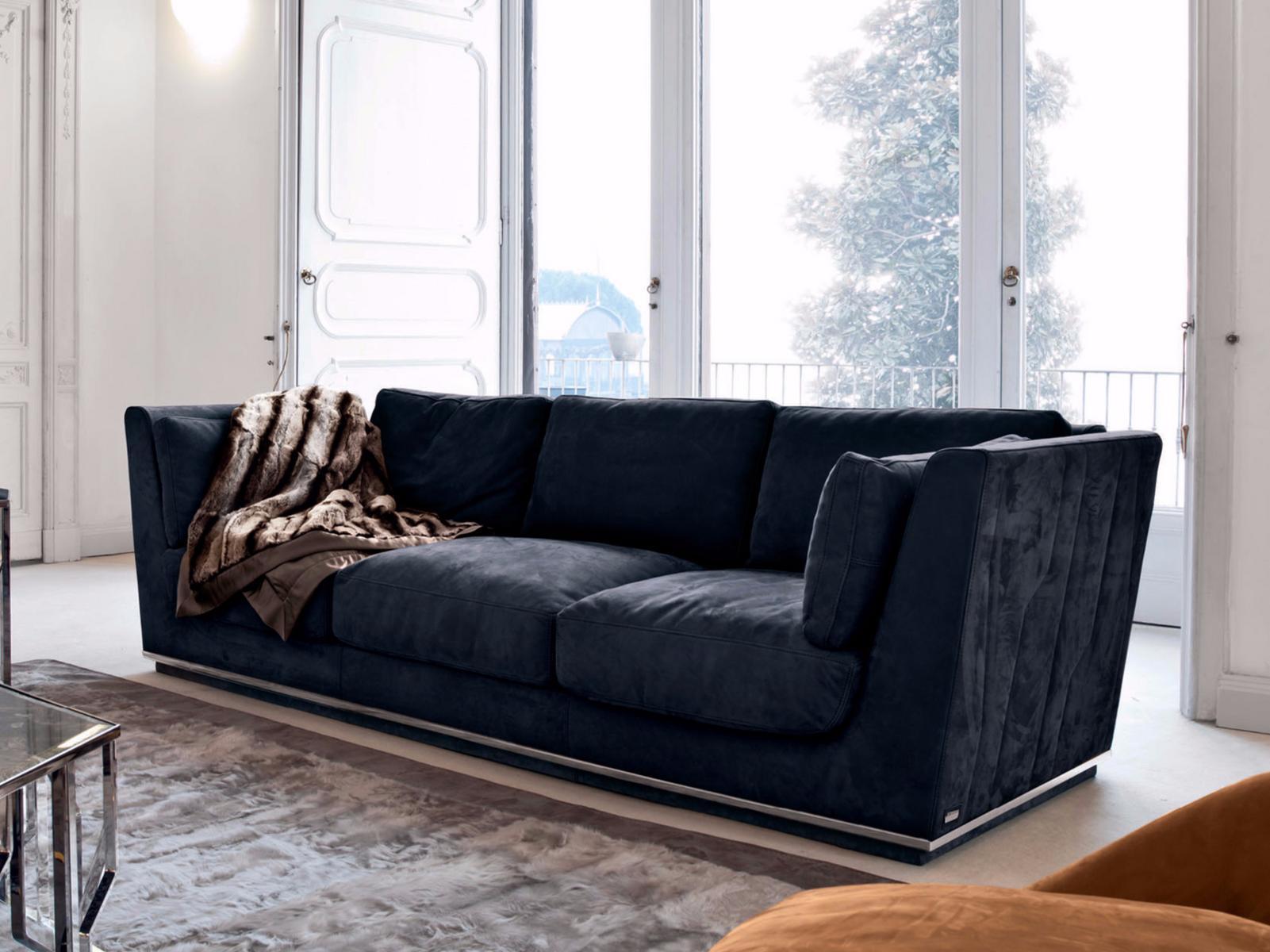 NOBU Modular leather sofa