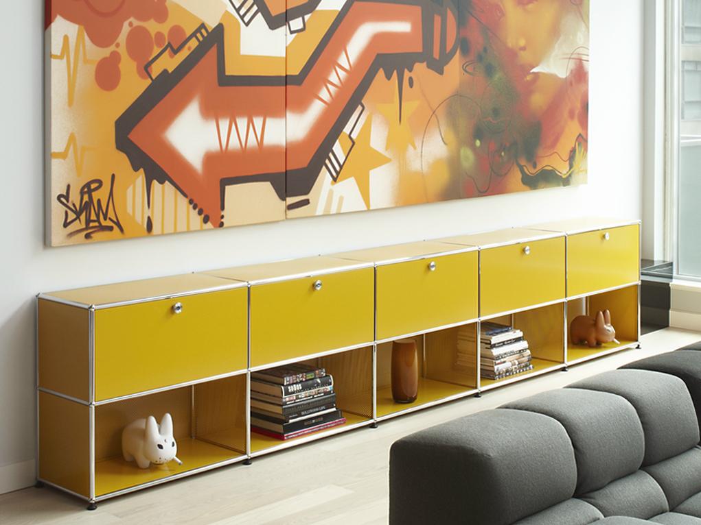 HALLER SIDEBOARD FOR LIVING ROOM Modular sideboard with drawers