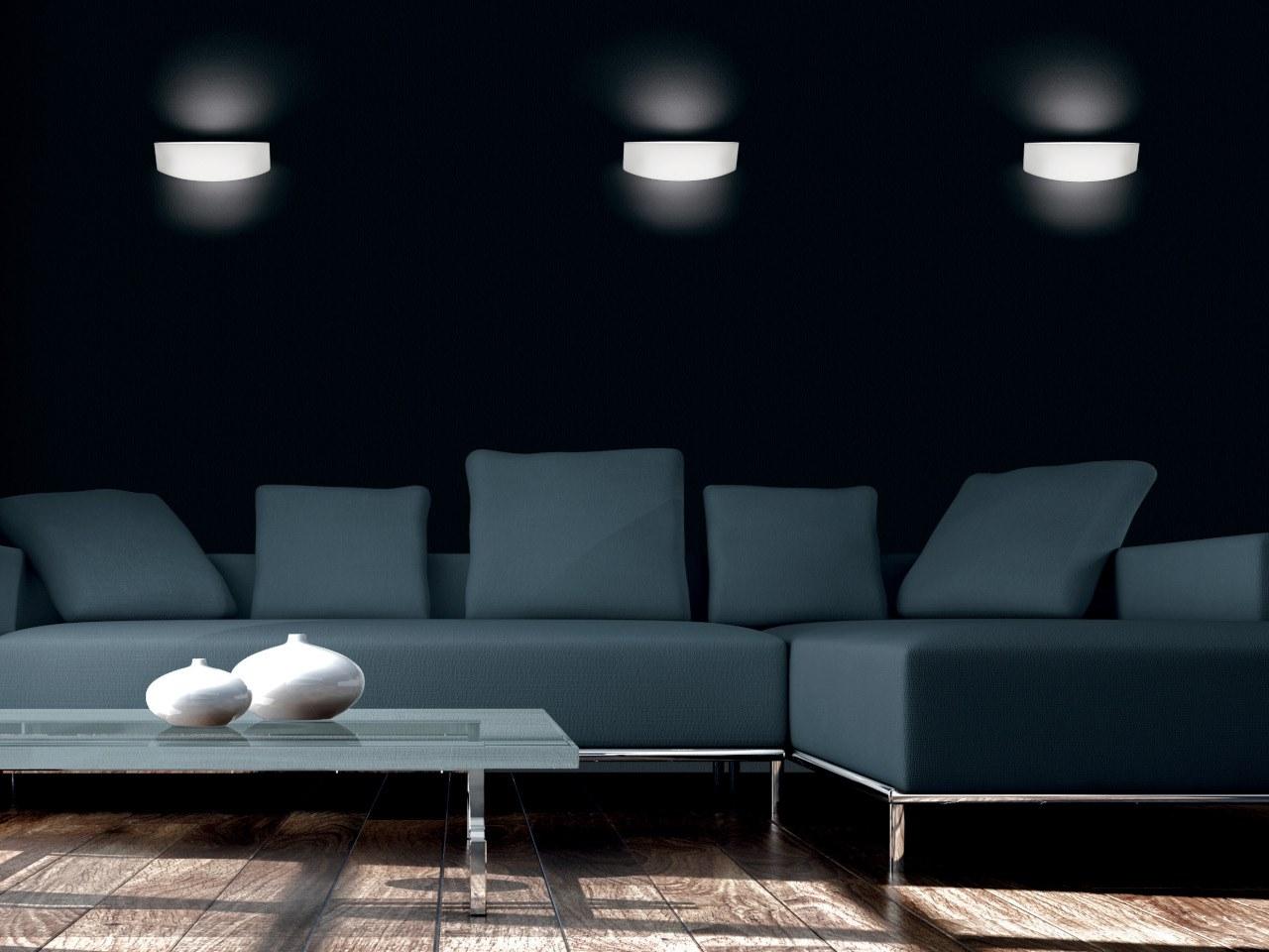 LINK P LED blown glass wall light