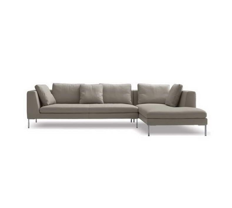 LUNA Sectional velvet sofa